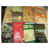 8 HUNTING & FISHING BOOKS- ZANE GREY OUTDOORSMAN