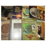 11 BOOKS- ANIMALS, FLOWERS, HUMAN BODYREFENCE BOOK