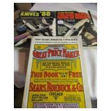 2 KNIFE REFENCE BOOKS, 1908 SEARS & ROEBUCK