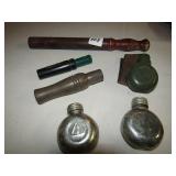 FOS COYOTE CALL MODEL 20, GUN POWDERTINS,MORE