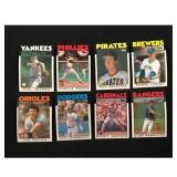 1986 Topps Baseball Complete Set Mint