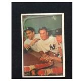 1953 Bowman Mantle/bauer/berra 1953 Bowman Mantle/bauer/berra