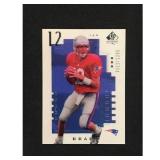 2000 Sp Tom Brady Rookie Reprint Card