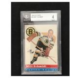 1954 Topps Milt Schmidt Rookie Bgs 4 1954 Topps Milt Schmidt Rookie Bgs 4