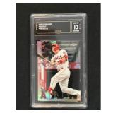2020 Topps Chrome Mike Trout Refractor Gma 10 2020 Topps Chrome Mike Trout Refractor Gma 10