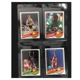 4 1979 Topps Basketball Hof Cards 4 1979 Topps Basketball Hof Cards