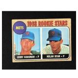 1968 Topps Nolan Ryan Rookie Creased