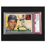 1955 Topps Ted Williams Psa 3 1955 Topps Ted Williams Psa 3