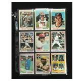 9 High Grade 1978 Topps Baseball Hof