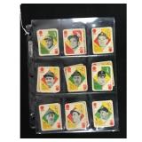 17 1951 Topps Red Back Cards 17 1951 Topps Red Back Cards