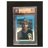 1987 Fleer Barry Bonds Rc Bgs 9.5