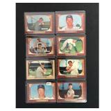 8 1955 Bowman Red Sox Cards