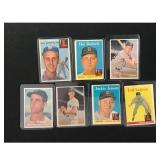 9 1954-57 Topps Red Sox Cards