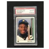 1989 Upper Deck Ken Griffey Jr. Rookie Psa 8