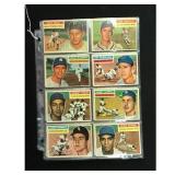 40 1956 Topps Baseball High Grade Cards