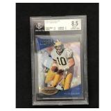 2000 Quantum Leaf Tom Brady Rookie Bgs 8.5