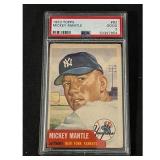 1953 Topps Mickey Mantle Psa 2