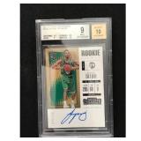 2017-18 Contenders Jayson Tatum Rc Auto Bgs 9