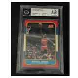 1986 Fleer Michael Jordan Bgs 7.5