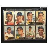 16 1953 Topps Baseball Cards