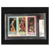 1980 Topps Larry Bird/magic Johnson Rookie Bvg 7 1980 Topps Larry Bird/magic Johnson Rookie Bvg 7