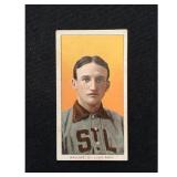 1909 T206 Bobby Wallace Crease Free