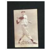 1947 Ted Williams Arcade Exhibit Card