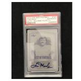 2012 Leaf Best Football Tom Mack Auto Psa Authen