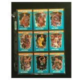 1990 Fleer Basketball Sticker Cards