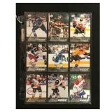 9 2015-16 Ud Hockey Young Guns Rookies