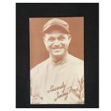 1947 Jimmy Foxx Exhibit Card 1947 Jimmy Foxx Exhibit Card