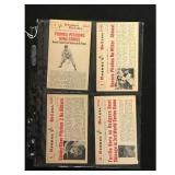 4 Vintage Baseball Hi Lites Cards 4 Vintage Baseball Hi Lites Cards