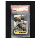 1986 Fleer Update Barry Bonds Psa 9 1986 Fleer Update Barry Bonds Psa 9