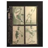4 1928 Baseball Exhibit Cards 4 1928 Baseball Exhibit Cards
