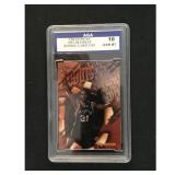 1997-98 Finest With Coating Tim Duncan Graded 10