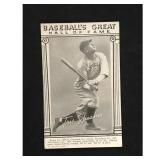 Tris Speaker Hof Exhibit Card Tris Speaker Hof Exhibit Card