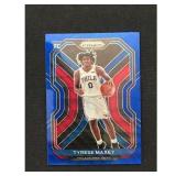 2021 Prizm Tyrese Maxey Rookie Blue