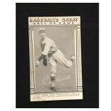 Carl Hubbell Hof Exhibit Card Carl Hubbell Hof Exhibit Card