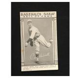 Carl Hubbell Hof Exhibit Card