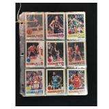 Over 100 1977 Topps Basketball Cards With Hof