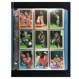 1981 Topps Basketball Complete High Grade Set