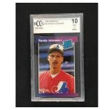 1989 Donruss Randy Johnson Rookie Bccg 10 1989 Donruss Randy Johnson Rookie Bccg 10