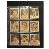 9 Different 1940 Playball Baseball Cards 9 Different 1940 Playball Baseball Cards