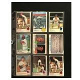 9 Different 1973 Topps Baseball Stars 9 Different 1973 Topps Baseball Stars