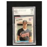1988 Fleer Glossy Tom Glavine Rc Bccg 10 1988 Fleer Glossy Tom Glavine Rc Bccg 10