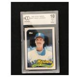 1989 Topps Traded Randy Johnson Rc Bccg 10