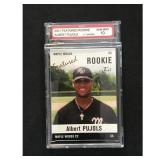 2001 Featured Rookie Albert Pujols Graded 10