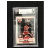 1990-91 Fleer Michael Jordan Bgs 7.5 1990-91 Fleer Michael Jordan Bgs 7.5