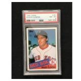 1985 Topps Roger Clemens Rookie Psa 8