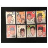 11 1954 Topps Baseball Cards Nice Shape